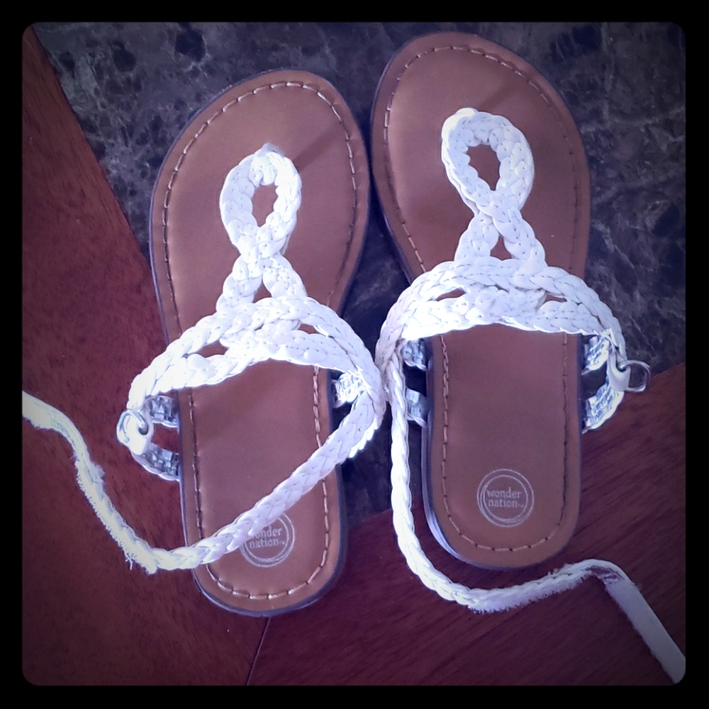 Toddler sandal size 9